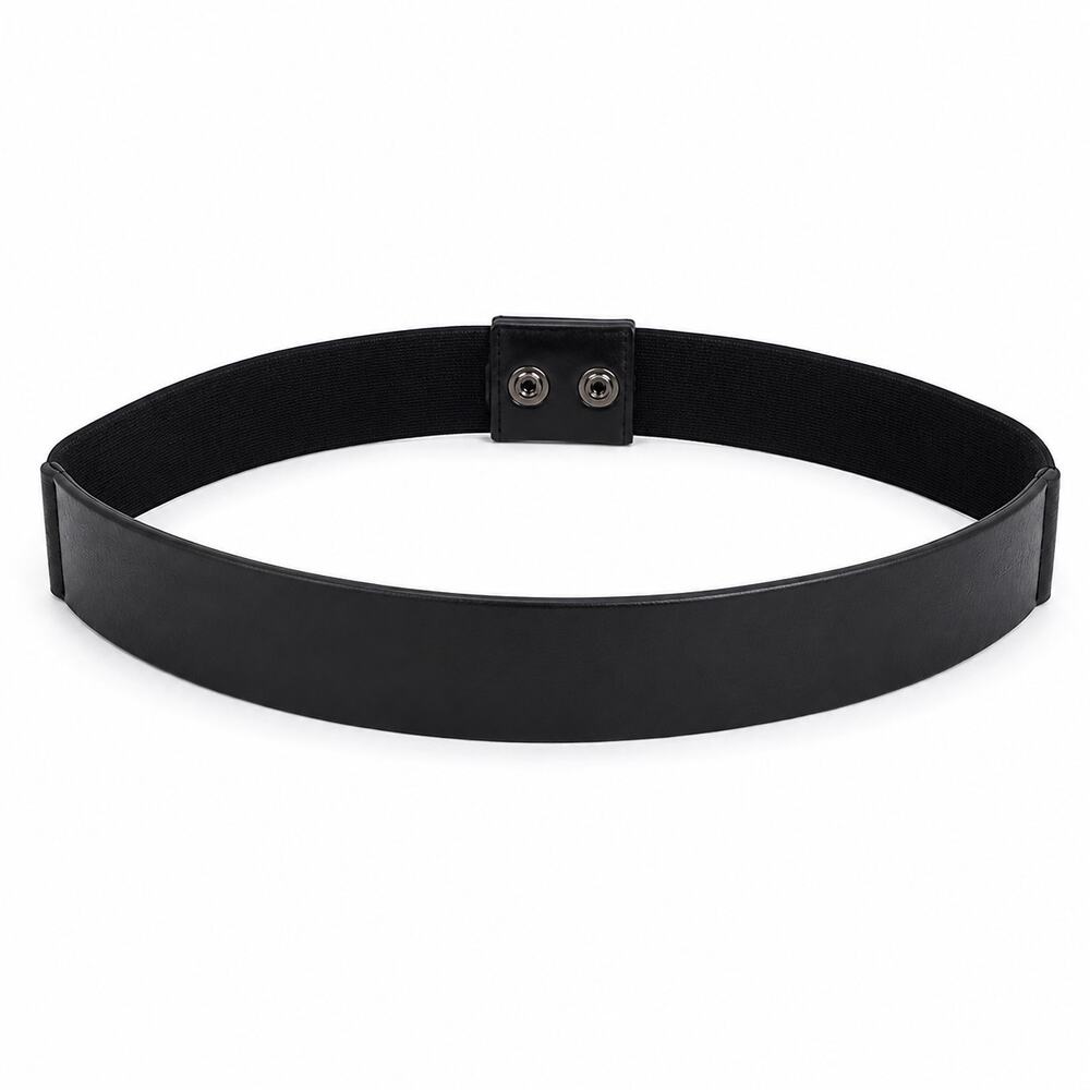 Brave Stretch Waist Belt Womens 28 Black Leather Elastic Canada